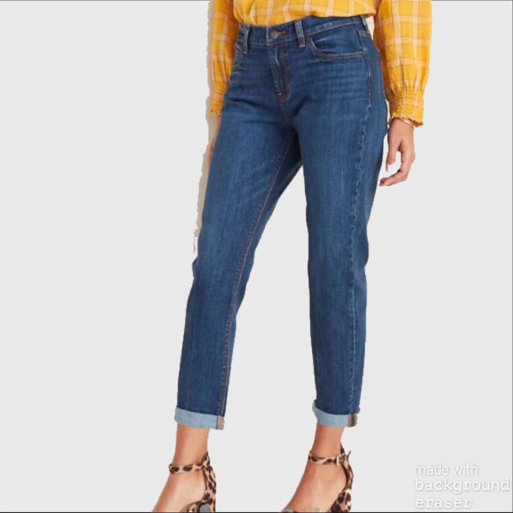 Old Navy New W Tags TALL 16 Boyfriend jeans